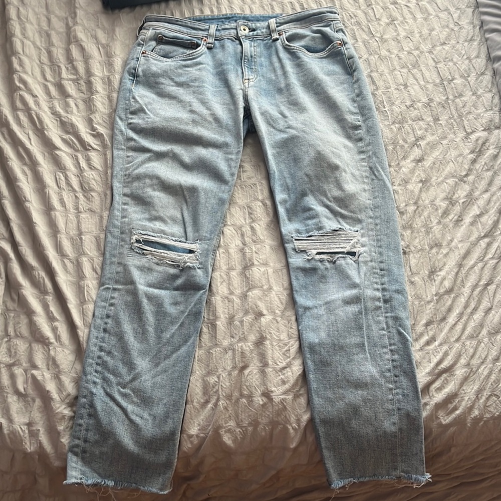 Rag & Bone Dre Low-Rise Slim Boyfriend Jeans